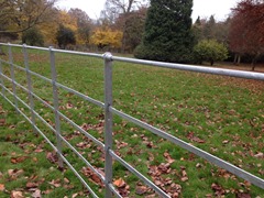 1200mm high - Galvanised Estate Railing