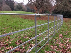 1200mm high - Galvanised Estate Railing