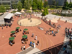 Enjoy Work - Temporary Round Pen - Chiswick Park