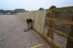 Polo arena - construction - aspahlt - polo fence - refurb