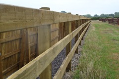 Polo arena - construction - aspahlt - polo fence - refurb