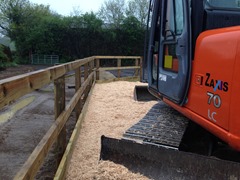 Lunge Pen, Manege, Horsewalker, Hardstanding - Dunsfold