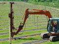 Agricultural fencing and landworks, including fruit farms and vineyards, from Curling Contractors covering Surrey, Hertfordshire and Berkshire